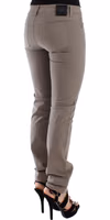 Taupe Beige Slim Jeans Denim Pants Skinny 4