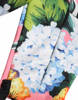 Multicolor Floral High Waist Leggings Pants 5