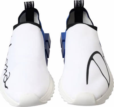 White Blue Sorrento Low Top Men Casual Sneakers Shoes