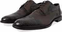 Brown Exotic Leather Formal Men Dress Shoes 2