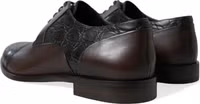 Brown Exotic Leather Formal Men Dress Shoes 3