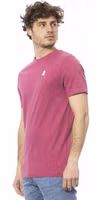 Purple Cotton Men T-Shirt 2