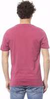Purple Cotton Men T-Shirt 3
