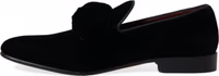 Black Velvet Loafers Formal Dress Shoes 4