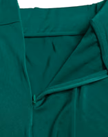 Green Nylon Stretch Slim Leggings Pants 5