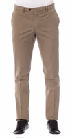 Brown Cotton Men Trouser 1