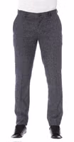 Black Cotton Men Pant 1
