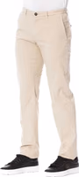 Beige Cotton Men Pants 2