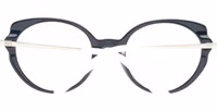 Black Plastic Glasses (Frames) 3