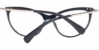 Black Plastic Glasses (Frames) 3