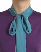 Multicolor Bow Fastening Pullover Sweater 4