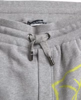 Gray Cotton Graffiti Sweatpants Jogger Pants 5