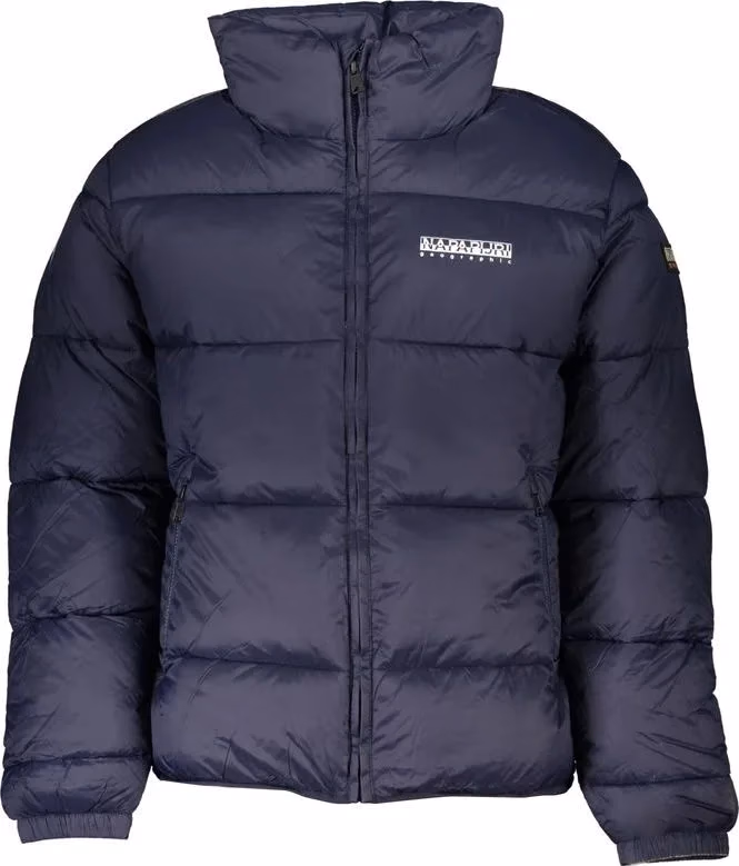 Blue Polyamide Jacket