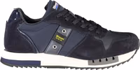 Blue Polyester Sneaker 1