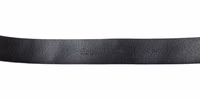 Black Embellished Leather Engraved Buckle Belt 3