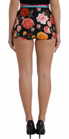 Multicolor Floral Polka Dot Hot Pants Shorts 3