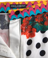 Multicolor Floral Polka Dot Hot Pants Shorts 5