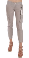 Casual Fitted Khaki Trousers Pants 1