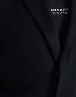Black Single Breasted Trench Coat Jacket 5