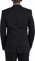 Black MARTINI Slim Fit Jacket Coat Blazer 5