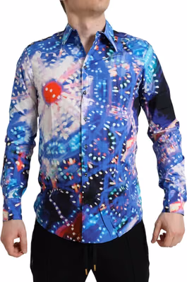 Multicolor Luminarie Slim MARTINI Shirt
