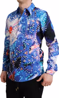 Multicolor Luminarie Slim MARTINI Shirt 2