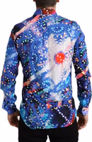 Multicolor Luminarie Slim MARTINI Shirt 3