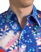 Multicolor Luminarie Slim MARTINI Shirt 4