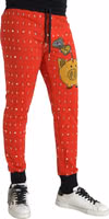 Red Year Of The Pig Jogger Sweatpants Pants 2