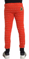 Red Year Of The Pig Jogger Sweatpants Pants 3