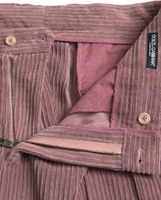 Purple Corduroy Cotton Stretch Skinny Pants 5