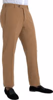 Beige Cashmere Men Straight Fit Dress Pants 2
