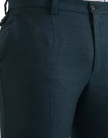 Green Wool Skinny Slim Dress Pants 4