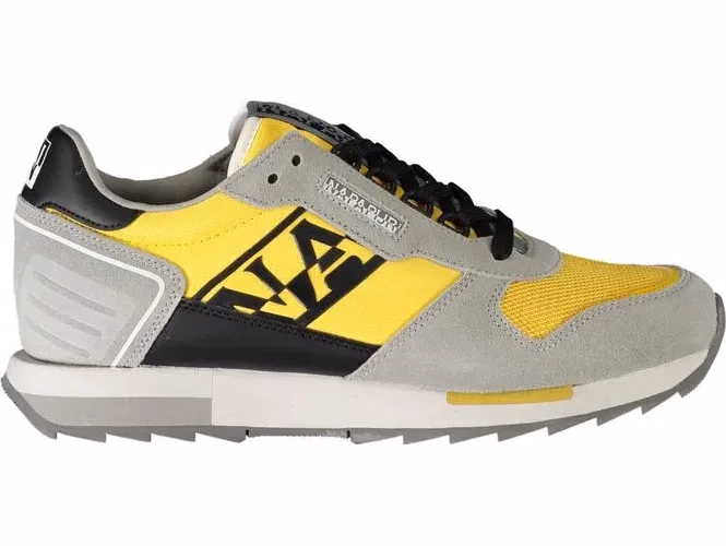 Gray Polyester Sneaker