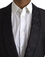Black MARTINI Single Breasted Coat Blazer 3