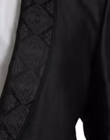 Black MARTINI Single Breasted Coat Blazer 4