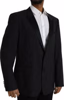 Blue MARTINI Single Breasted Coat Blazer 2