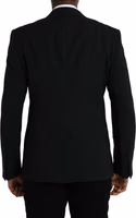 Blue MARTINI Shawl Single Breasted Blazer 3