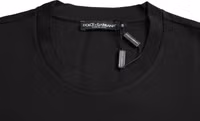 Black With Love Always Crew Neck Top T-shirt 3