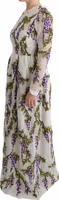 White Floral Embroidered Maxi Dress 2