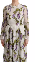 White Floral Embroidered Maxi Dress 5