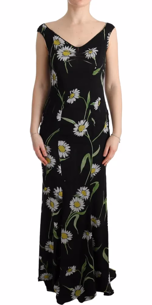 Sunflower Silk Stretch Sheath Dress
