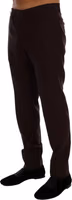 Purple Wool Stretch Formal Pants 2