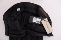 Gray Virgin Wool Skinny Casual Pants 5