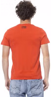 Red Cotton Men T-Shirt 3
