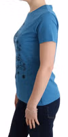 Blue Cotton 2017 Motive T-Shirt 2