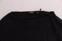 Gray Viscose Knitted Sweater 5