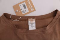 Brown Cotton Studded Sweater 5