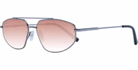 Gray Metal Sunglasses 1