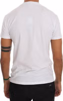 White Cotton Crewneck T-Shirt 3